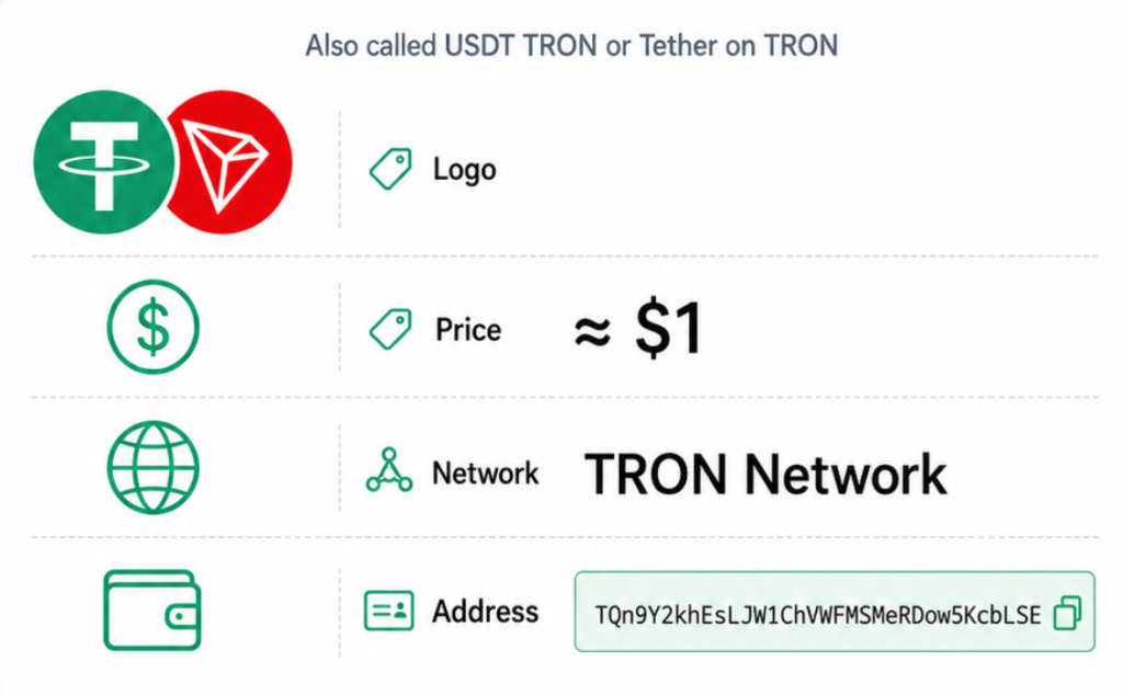 Sample of Usdt Trc20